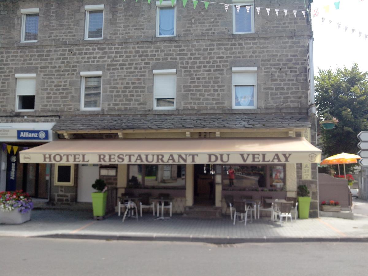 Hotel Restaurant Du Velay ル・シャンボン・シュル・リニョン エクステリア 写真